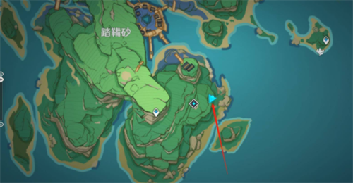 原神借景之馆在哪进去