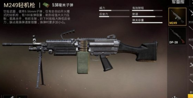 和平精英常用枪械介绍
