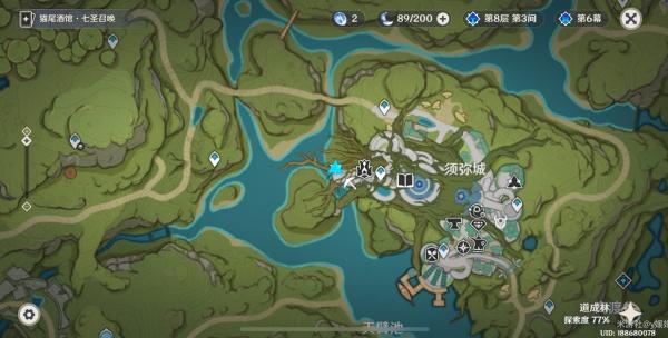 原神须弥阴间草神瞳位置在哪